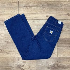 CARHARTT FR dark denim men’s jeans NWT